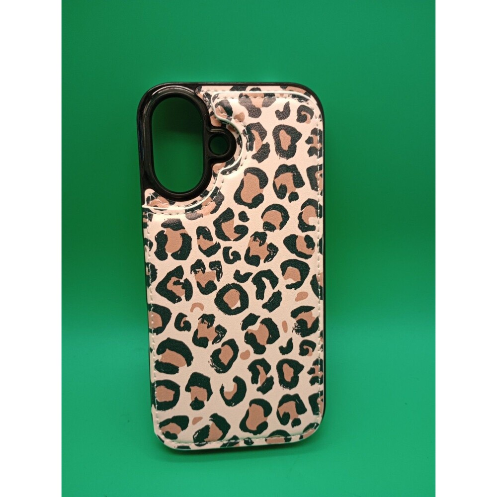 LETO Leopard Print New Wallet Phone Case